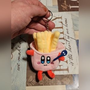 Kirby plush keychain